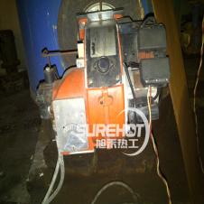 北京大兴某小区锅炉房 国产燃油燃烧器维修