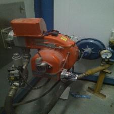 河北香河某烤漆房 百得燃烧器安装调试