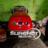 天津南水北调某项目锅炉房 利雅路燃烧器RL190燃烧器 安装调