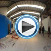 【现场视频】任丘某大型烤漆房百得TBL 45 PV安装调试