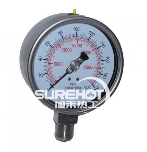 燃烧器油压表 大