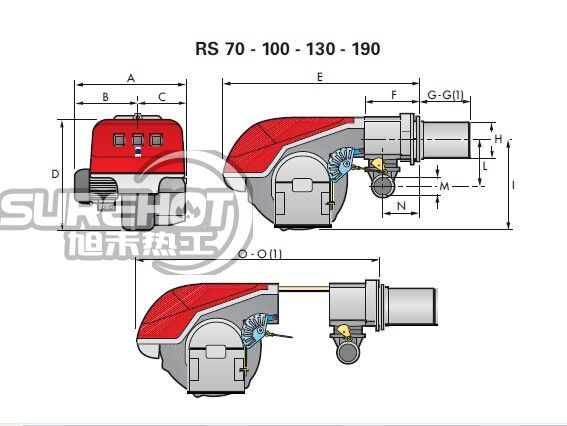 利雅路RS100外型尺寸图