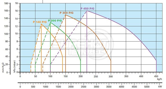 利雅路P300 P/G负荷图