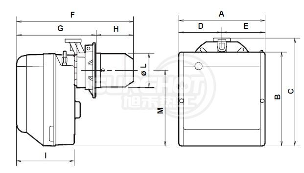 利雅路GULLIVER BS5外型尺寸图