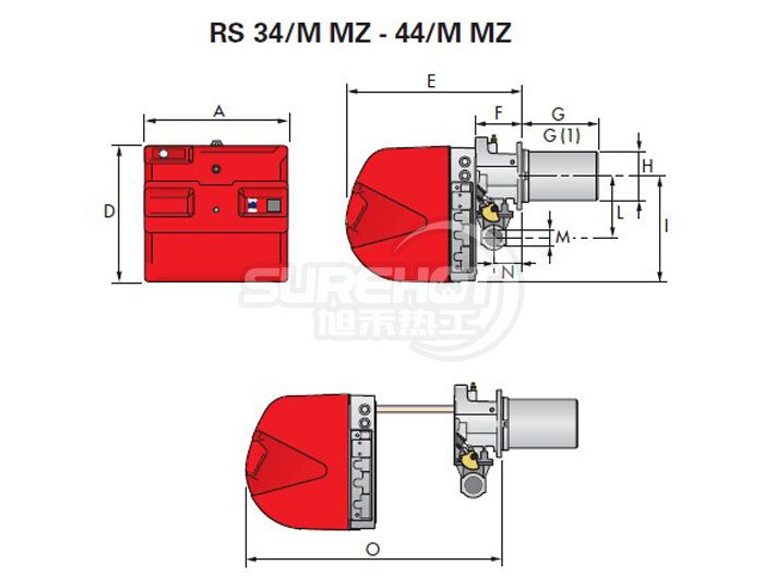 利雅路RS44 外型尺寸图
