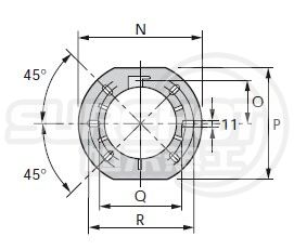 利雅路GULLIVER RS5燃烧器法兰盘尺寸