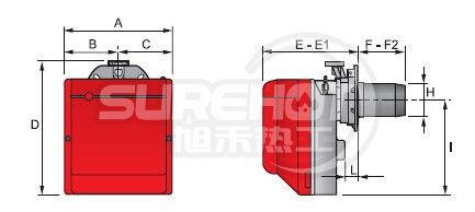 利雅路GULLIVER BS2外型尺寸图