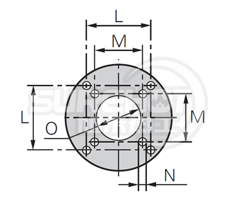 利雅路P300 P/G法兰尺寸