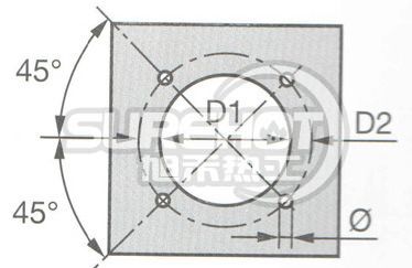 利雅路GAS10P/M法兰尺寸